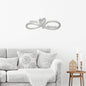 Infinity Couples Monogram - Metal Art