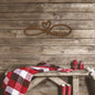 Infinity Couples Monogram - Metal Art