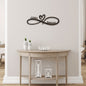 Infinity Couples Monogram - Metal Art
