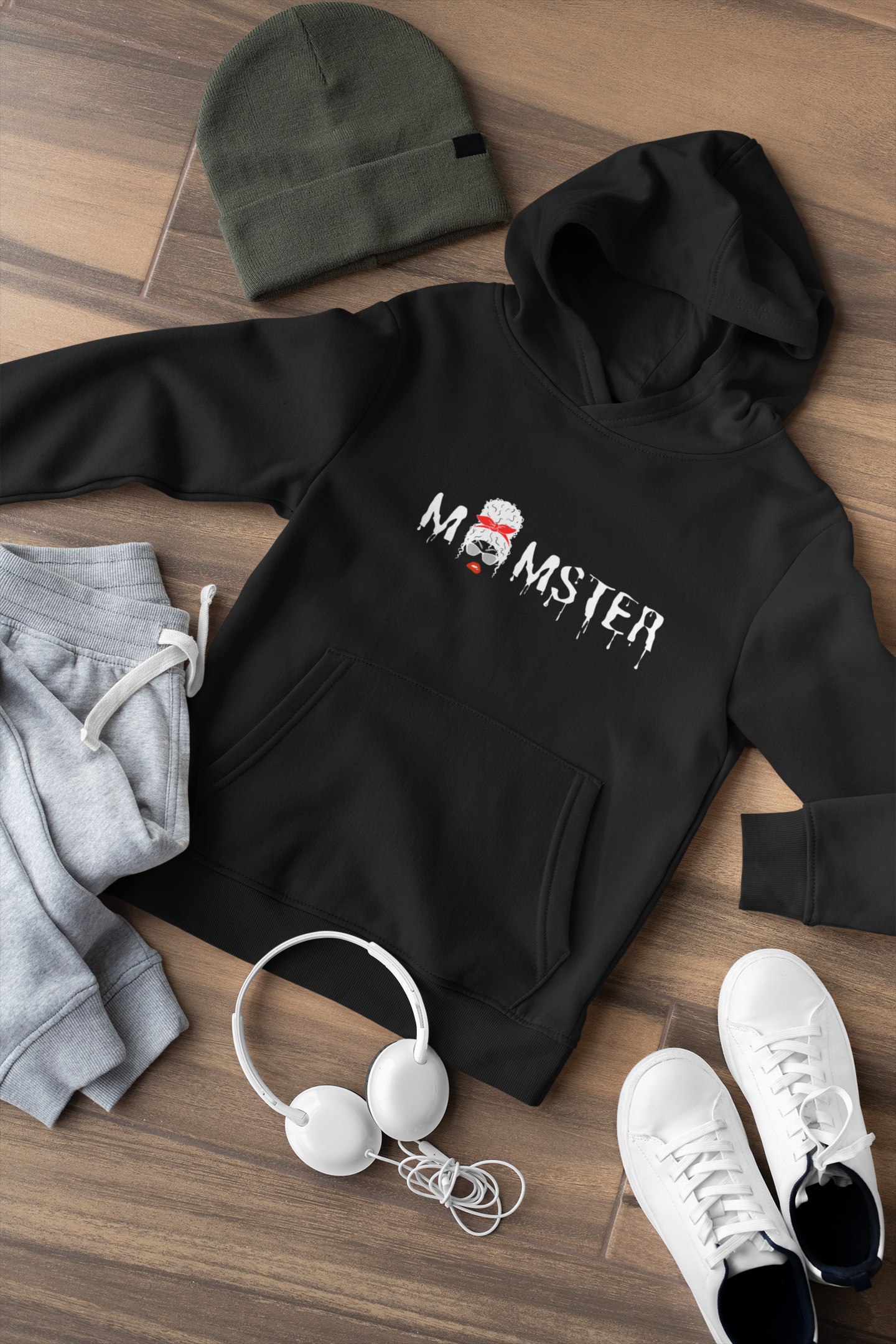 MOMSTER Hooded Sweatshirt