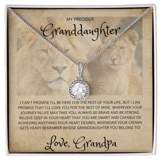 My Precious Granddaughter | Promise Necklace