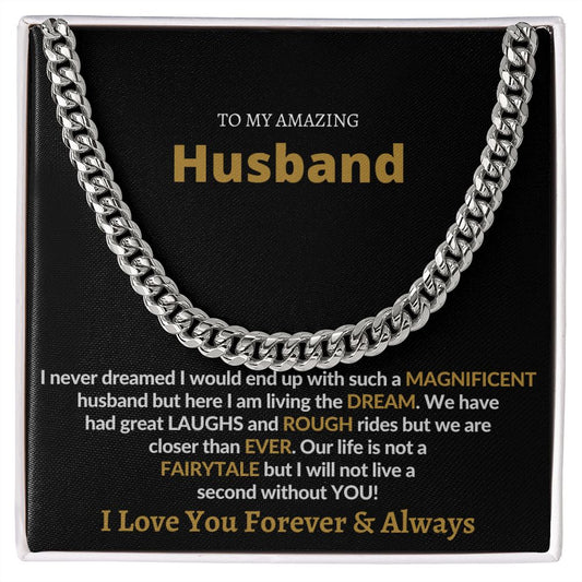 Amazing Husband | Cuban Link Chain