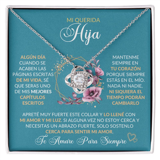 Nudo de Amor Para Hija - Siempre Estare Cerca