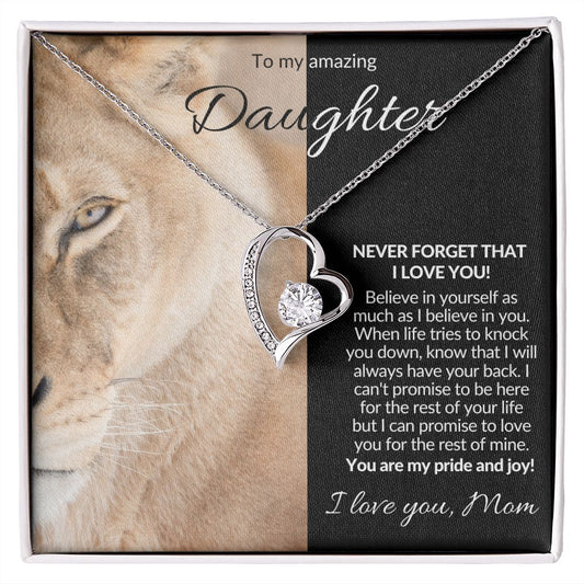 To My Daughter - Believe In Yourself - Love Mom