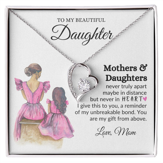 Mothers & Daughter - You are My Gift From Above - Forever Necklace